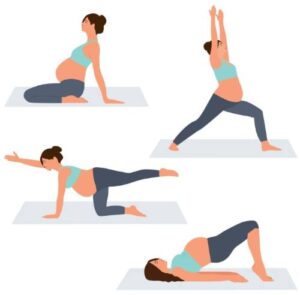 Asanas posturas yoga para embarazadas